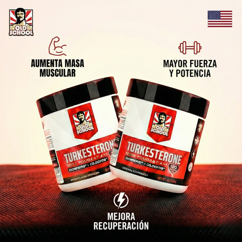 TURKESTERONE CON TONGKAT ALI 120 CAPS   🔥PROMO 2X1 🔥 -  ENVÍO GRATIS 💪💯